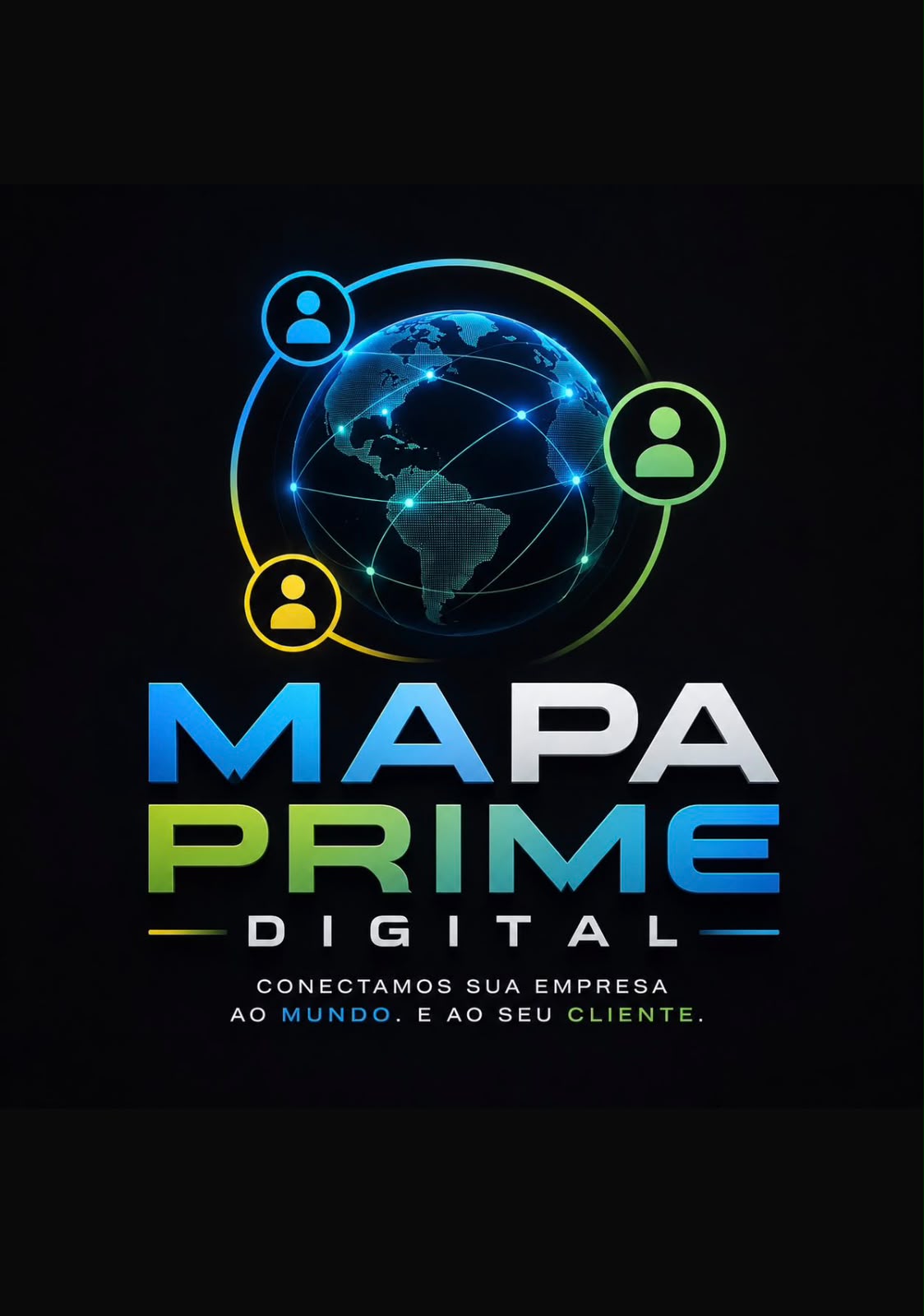 Logomarca Mapa Prime Digital
